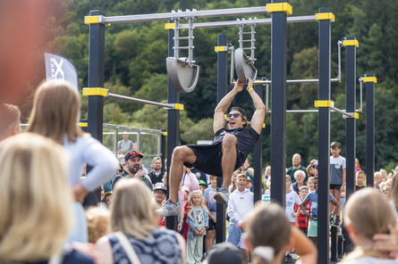 Ninja Warrior Anlage Joel Mattli